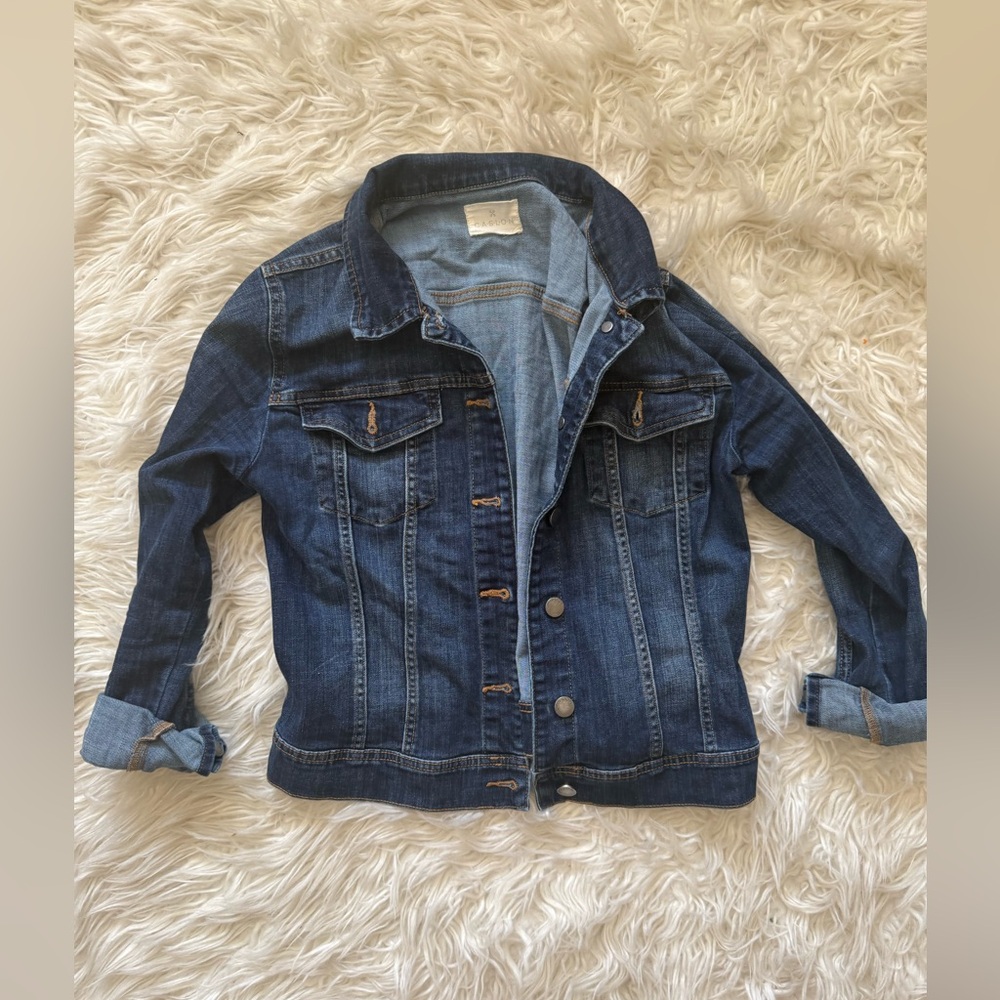 Caslon Blue Jean Jacket juniors